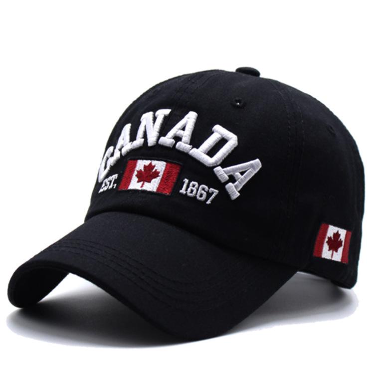 Бейсбольная кепка Canada Cotton - универсальная унисекс-шляпа Duckbill