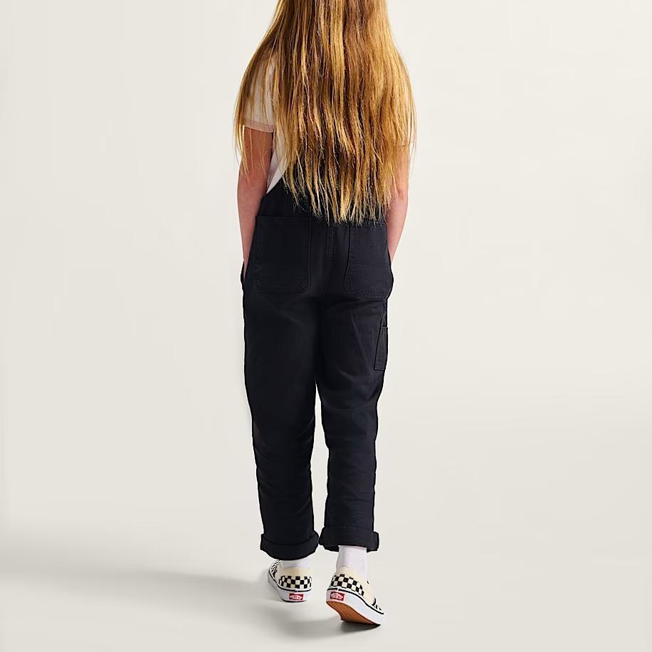 Подростковые комбинезоны Vans GIRLS GROUNDWORK OVERALLS Черный Детские VN000G8UBLK
