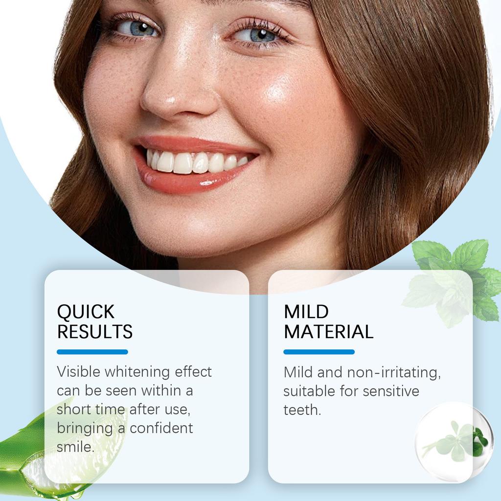 Полоски для отбеливания чувствительных зубов, 7 полосок, отбеливающие безопасные полоски для отбеливания, глубокое удаление пятен, отбеливание зубов, без вреда для зубной эмали