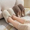 Fashion Women Slippers Winter New Short Plush Indoor Flat Slides Comfort Soft Furry Bedroom Slipper Fluffy Cotton Shoes