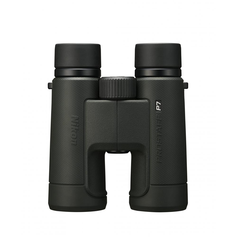 Nikon Binoculars PROSTAFF P7 10x42 10x 42 Caliber for Bird Watching, Concerts, Watching Sports, Travel, Large Aperture Type, Charcoal Gray