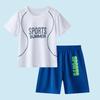 Летний комплект для мальчиков и девочек: футболка с коротким рукавом + шорты