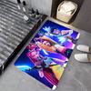 Kpop Demon Anmie H-Hunters Floor Mat Non-Slip Laundry Room Mat Laundry Decor Balcony Child Living Room Bedside Mats