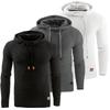 Men's Soft Hooded Pullover Jacket In Fashionable Colors For Stylish Comfort