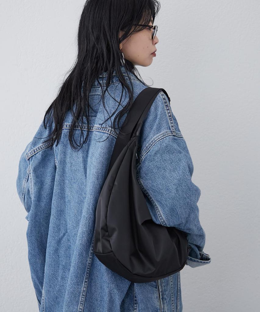 Круглая большая сумка через плечо RUZ1041322A0004 Бесплатная черная Другая 2 [Rashit] (CE-1292)