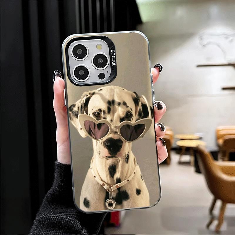 Чехол для телефона Dalmatian Cute Dog, противоударный, для iPhone 17 Air 16 16E 15 Pro Max 14 Plus 13 Mini 12, задняя крышка, защита от падения, Fundas