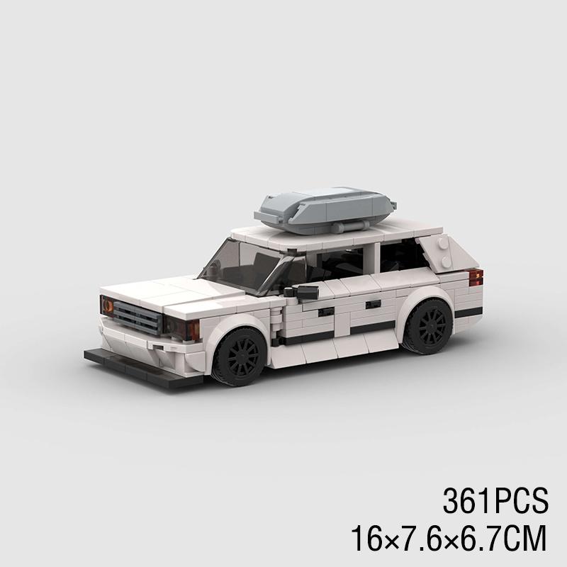 City MOC Car Speed Technical Vehicles Pickup Super Racers Rally Sports Racing Bricks Model Building Blocks Toy Christmas Gift