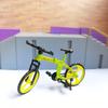 Складная модель горного велосипеда с вращающимися колесами, мини-велосипед с пальцами, развивающая игрушка, украшение для рабочего стола, подарок для маленьких мальчиков и девочек