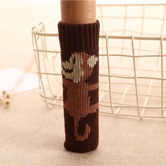 4 шт./лот противоскользящий коврик, демпфер на бампер, милая мебель, ножки, коврик, шапки, фетровые подушечки, чехлы на ножки стула