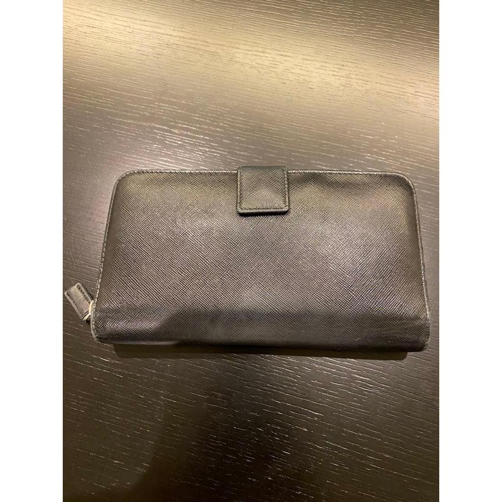 Used Prada long wallet