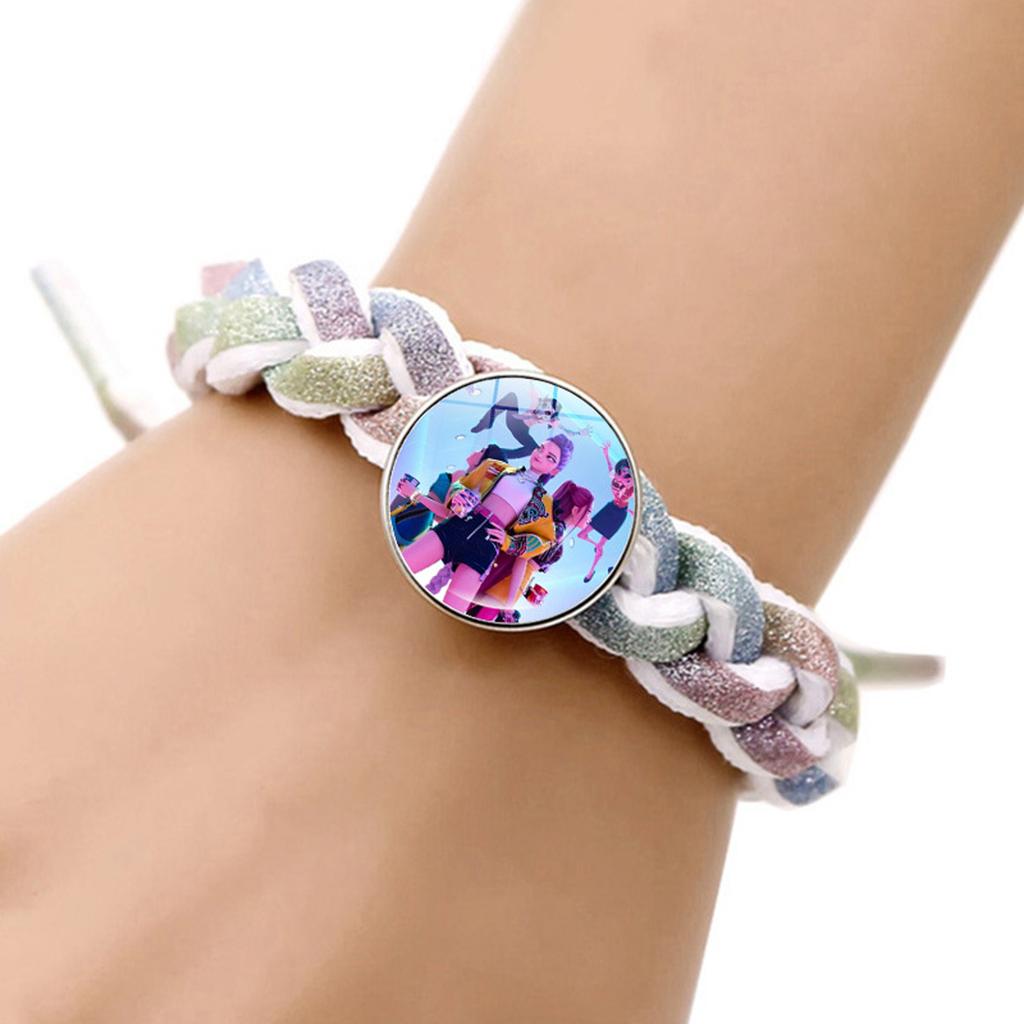 Cartoon Witch  Group Little Bracelet Girl Gift Anime Hand Jewelry