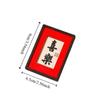 Traditional New Year Magnetic Sticker Blessing Lucky Refrigerator Sticker  Props