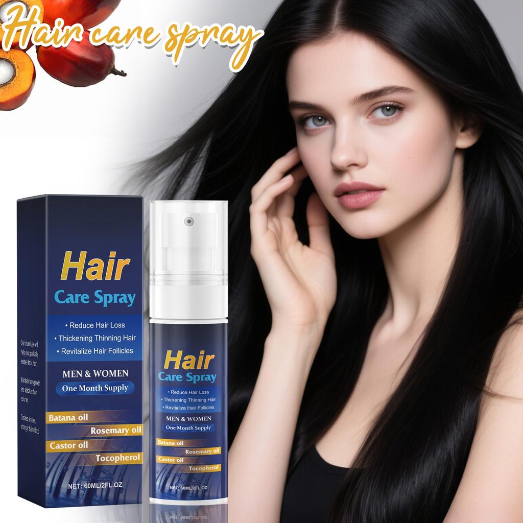 Hair Growth Mist Promotes Hair Growth Nourishing Scalp Softening Mist Growth Serum,60ml