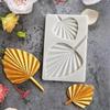 3D Мини Лист Пальмы Камыш Силиконовая Форма DIY Фондант Шоколад Украшение Торта Форма из Смолы Форма Листа Кухонные Инструменты для Выпечки
