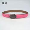 Leather Women'S Belt Cowhide Simple Match Casual Pants Jeans Women'S Pin Buckle Belt