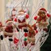 Cute Santa Claus Bear Elk Snowman Ornaments Christmas Pendant Christmas Tree Decoration Toy Doll