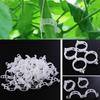 100Pcs Plastic Vine Fixing Clip, Pumpkin Vine Tying Clip, Agricultural Hanging Vine Supporting Vine Tying Branch Plant Fixing Clip