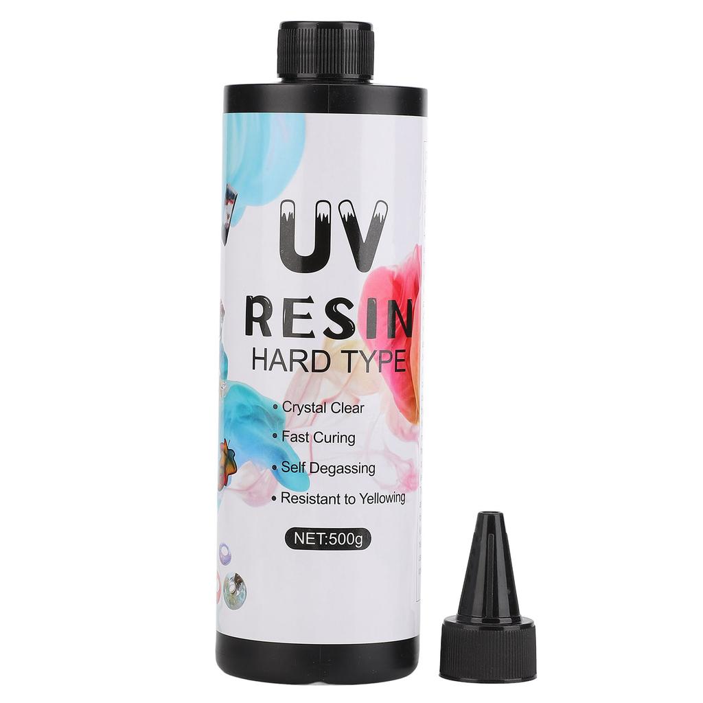 УФ-смола ручной работы DIY прозрачный цвет против пожелтения быстро отверждаемый прозрачный УФ-клей для рукоделия