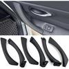 Car Door Handle Compatible With BMW 3 Series E90 E91 2006-2012 Interior Door Pull Handles Replace Cover Assembly For 323I 325I 328I 330I 335I (Gray)