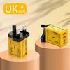 120-ваттное зарядное устройство с двумя портами Type-C PD и USB для быстрой зарядки телефонов, планшетов и ноутбуков