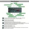 7.4V Battery Bluetooth Audio Amplifier Board RMS15W×2 Peak35W×2 2.0 Channel AMP Module Support AUX USB TF Card For 4Ohm DIY Car Speaker Making Project