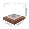 Baseball Holder,Clear Box,Memorabilia Display Case,Transparent Sports Tennis Ball