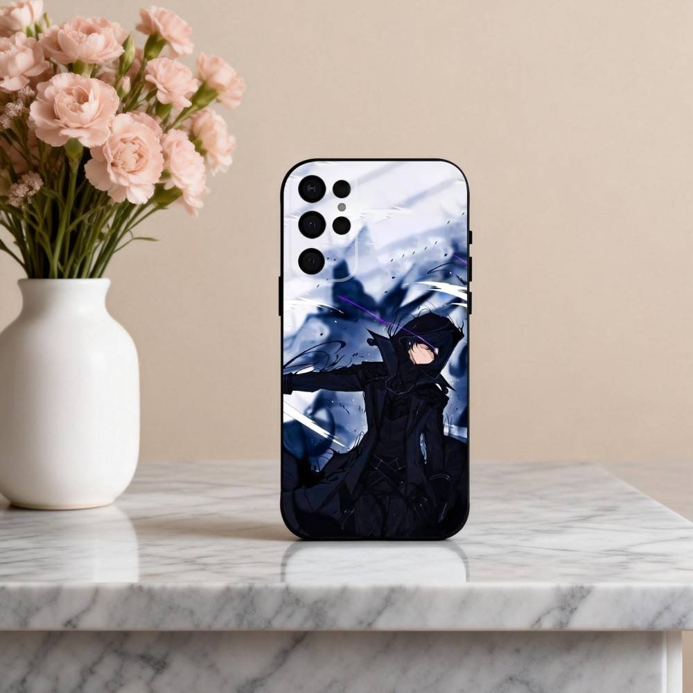 Чехол для телефона Манга The E-Eminence in S-Shadow Для Samsung S25,S24,S21,S22,S23,S30,Ultra,S20,Plus,Другие Мягкий Черный Чехол