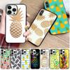 Чехол для телефона Summer Delicious Fruit gold Pineapple для iPhone 14pro 11pro 12 13pro max 5s 6s xs 7 8plus SE xr 12mini Coque Cases