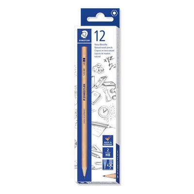 Карандаши Staedtler с натуральным свинцом (12/коробка) (HB)
