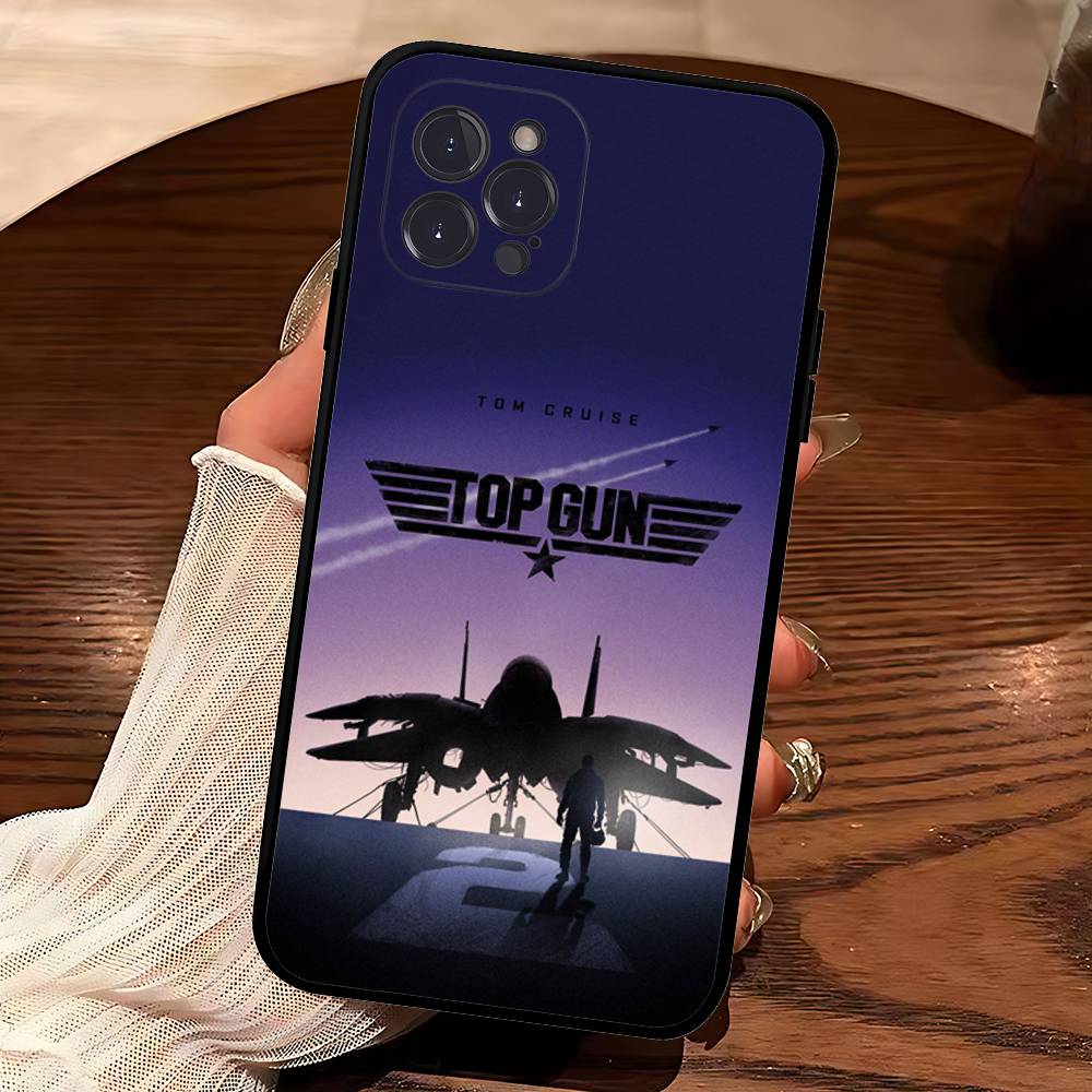 Top Gun Maverick Phone Case For IPhone 16 17 Air 15 14 13 12 11 Pro Max 16E Plus Fundas