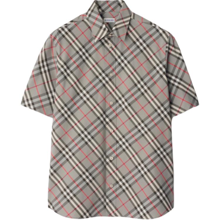 Burberry checked shirt 81135371