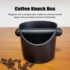 Knock Box Контейнер для кофейной гущи для эспрессо Knock Bucket Контейнер для мусора для эспрессо с амортизирующей перекладиной и