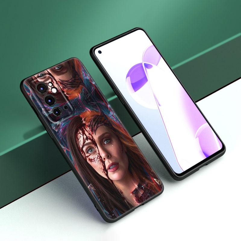 Чехол для телефона Алая Ведьма из черного силикона для OnePlus 9R 10R 11R 12R ACE 2 Pro 2V 3V Nord CE 2 3 Lite 4 N10 N20 N30 SE 5G