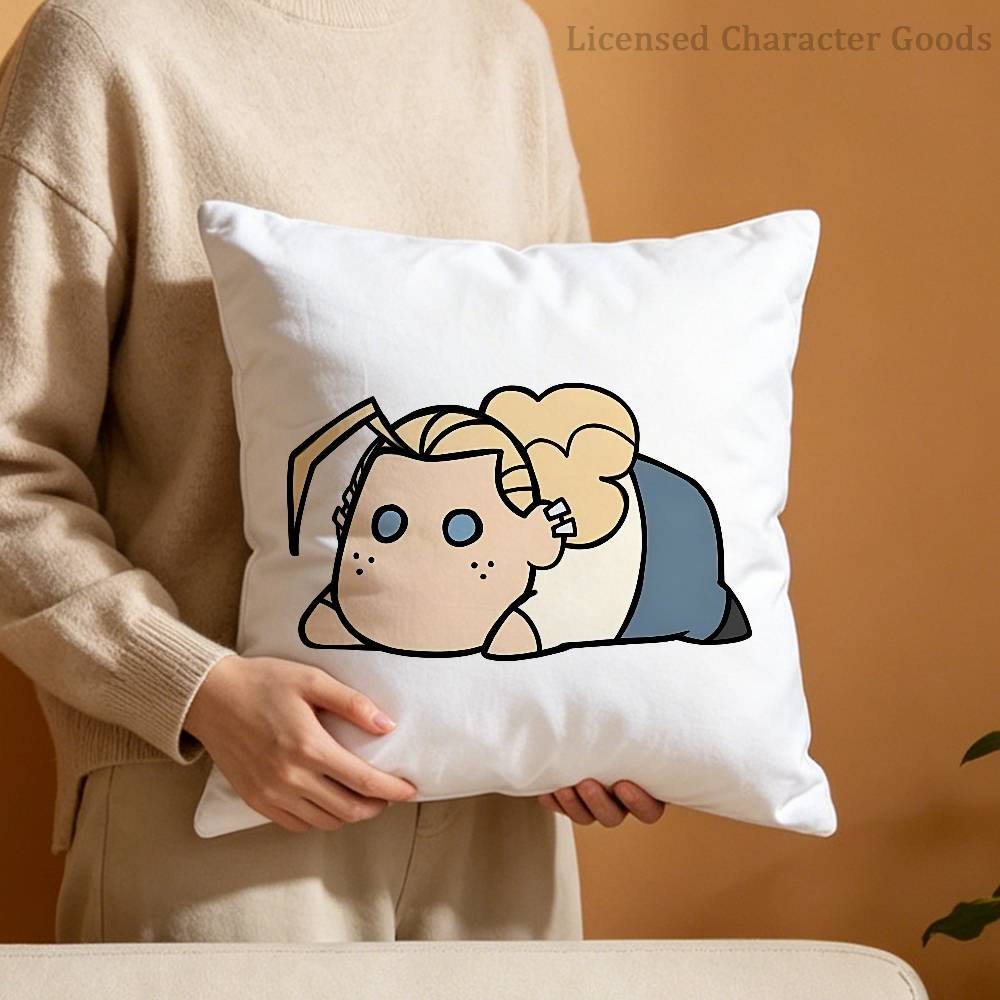 MMetal FFamily Dee x x x x x cm Fade Resistant Throw Pillow Cover Pet Friendly Patio Sofa Decor
