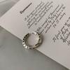 twisted five-pointed star ring