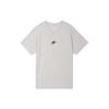 Embroidered Logo Crew Neck Casual Loose Short-Sleeve T-Shirt Men Tops Light-Bone DN5241-072