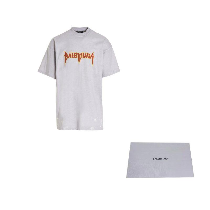 Balenciaga Metal Vintage Oversized T Shirt 694576TMV880901