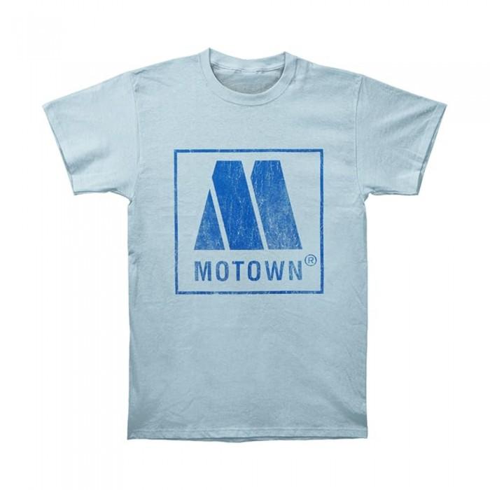 Винтажная хлопковая футболка унисекс для взрослых с логотипом Motown Records