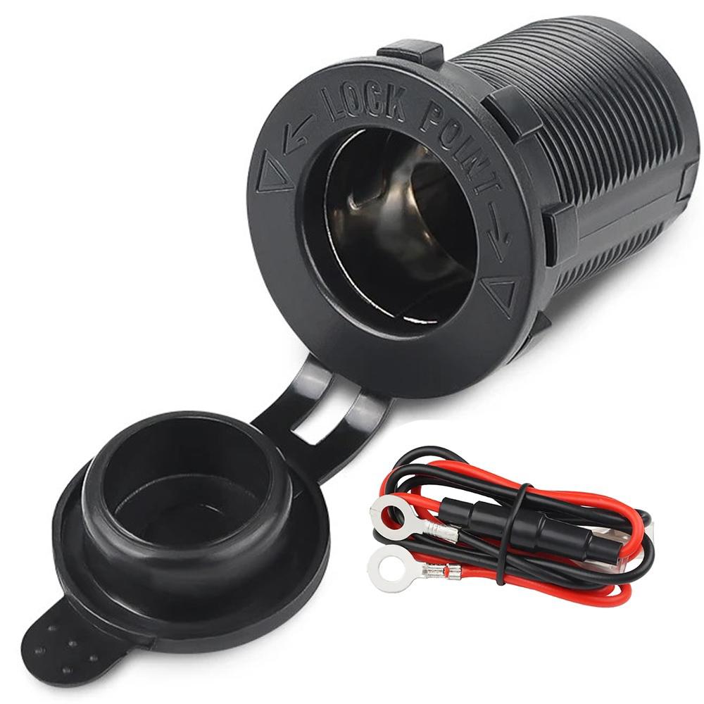 4 цвета гнездо прикуривателя 12 В-24 В водонепроницаемый штекер адаптер розетки автомобиля аксессуары для морской лодки мотоцикла грузовика