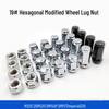 19# Фланец ступицы колеса Шестигранная гайка колеса для Honda, Toyota, Ford, Hyundai, Kia