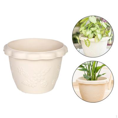 Элегантный цветочный горшок из смолы для использования в помещении и на открытом воздухе