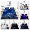 Queen King Size Home Bedclothes High Quality 3D Wolf Printed Luxury Comforter Cover Set with Pillowcase