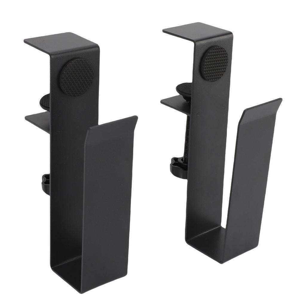 Adjustable Side Laptop Mount Desk Side Storage Organizer Laptop Holder Clamp On Table Hanging