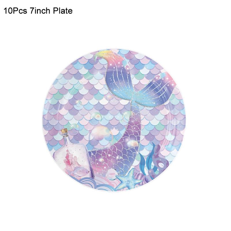 Воздушные шары «Русалочка» для вечеринки, 32 дюйма, воздушный шар из фольги с номером, детские украшения для дня рождения, декор для детского душа, гелиевые шары