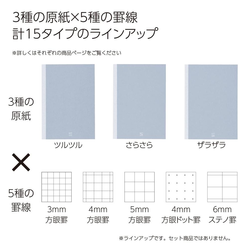 KOKUYO Примечание PERPANEP A5 грубая сетка 3 мм PER-MZ106S3M