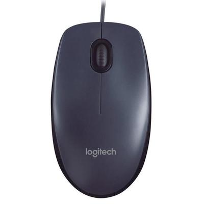 Мышь - Проводная - Logitech - M90 - Черная