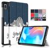 Tablet Case Tablet for Realme Pad Mini Case 8.7 Inch 2022 Cute Unicorn Cat Painted Magnetic Flip Stand Funda for Realme Pad Mini Cover