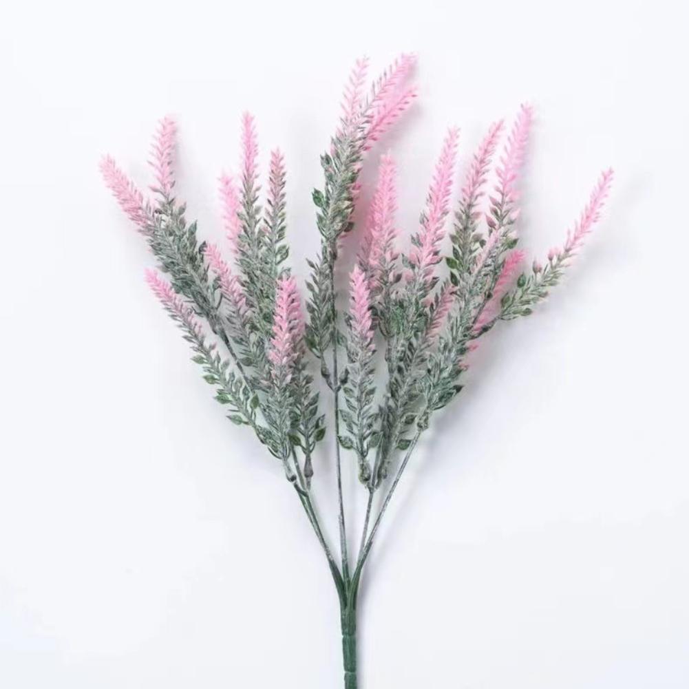 1Pc Artificial Fake Lavender Flower Plants Wedding Party Home Office Decoration ARI