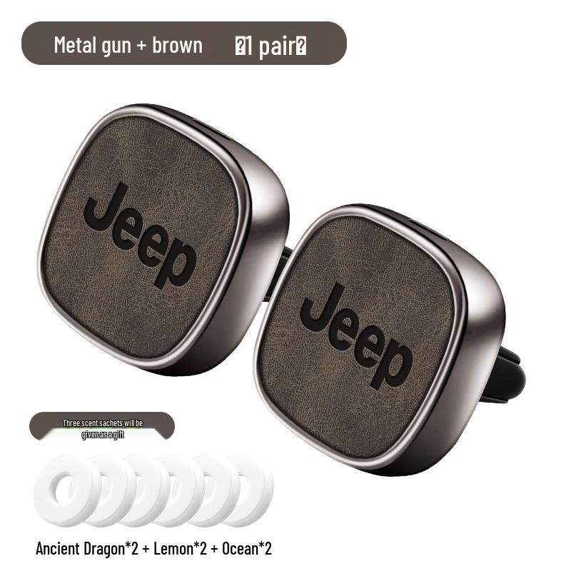 Автомобильный освежитель воздуха, парфюм для вентиляции Jeep Cherokee, Renegade, Compass, Wrangler