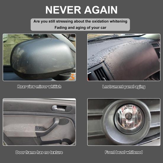 Средство для ремонта пластиковых деталей автомобиля, защита салона, средство для удаления царапин с тряпичной губкой, средство для восстановления пластиковых деталей